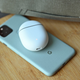 A photo of a Pixel 5 and a pair of Pixel Buds